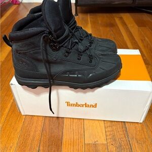 Timberland Converge Shell Toe Boot Black Nubuck